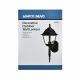 Lantern Wall Black (60-3455)