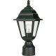 Satco Wall Lantern Black (60-3456)