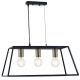 Hanging Lamp Matt Black (8172BK-3H)
