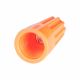 Small Orange Screw-On Wire Connectors