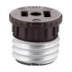 Black Polarized Socket Adapter To Plug No.758