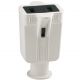 Straight Blade Rubber Plug Connector 2 Pin 15A 110V (86W)