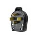 Power Plug 50A 123/250V NEMA 3-Pole/4-Wire S21