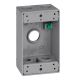 Sigma Weatherproof Metallic Box 5 hole Grey (3460581) (14251-5)