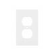 Sunico Duplex Plug Plate White (TAP-26)