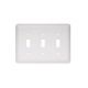 Plate Toggle Switch 3 Gang (W10247-W-U)