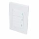 Surtek Switch 3 Gang 1 Way (P623B)