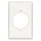 Plug Plate Ivory 1 Gang (2068V)