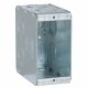 Masonary Box 2x4 1 Gang Galvanized