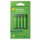 GP Everyday USB Battery Charger with 4 x AA 2100mAh B421