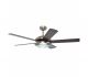 Hunter Solaris Brushed Nickel Ceiling Fan 52in (21767)
