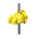 Fi-Shock Snap-On Extender T-Post Insulator Yellow 2in 25pk