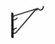 Planter Bracket Black 12in