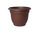 Chocolate Resin Ariana Planter 12in