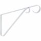 Panacea White Plant Bracket 12in