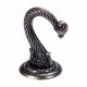 Panacea Steel Antique Brass Swag Hook 1.25in W x 1.5in H x 1.2in D