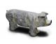 BENCH CONCRETE CURVED