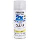 Rust-Oleum 2X Ultra Cover Paint+Primer Spray Paint Matte Clear 12 oz.