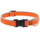 Collar Nylon Adjustable Diamond Orange 22in (9022344D)