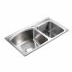 Fermetal Sink Dual Mount Drop-in 32in. x 17in. x 9in. (FRE-102)