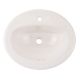 Vanity Drop-In Oval Basin 19in x 17in