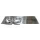 Kitchen Sink Double Bowl Right Hand 60in x 20in (ES60206R)