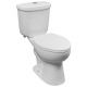 Toilet P-Trap Top Flush White (A8067)
