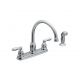 Moen 2H Chrome Kitchen Faucet