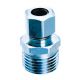 Straight Connector 1/2in x MIP 3/8in