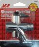 ABS Plastic Shower Diverter Valve Chrome Plated