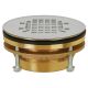 Sioux Chief JackRabbit Brass Shower Drain 2 in. (827-2J) (4539292)
