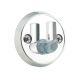 Chrome Finish Showerhead Pin Wall Mount