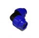 Bend Poly Blue 90 Degree 3/4in