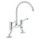 Duraflow Kitchen Mixer Chrome Lever Adjustable (DURKITADJLEV1)