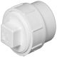 Plug Adaptor Cleanout Waste 6in