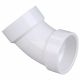 Elbow Waste 45 Degree 2in
