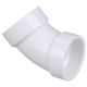 Elbow Waste 45 Degree 4in