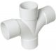 Cross Dbl. Tee Waste 1-1/2in