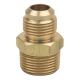 Flare Male Brass Adapter 3/8 Fl x 3/8 M in. (4327573)