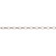 Hobby and Craft Chain No. 3 Chrome Plated 82ft (price per foot)