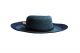 Braided Grey Blue Hat Women
