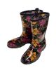 Sloggers Womens Boot Spring Sunflower Black Size 6-11 (5023SUNBK)