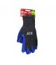 Latex Coated Work Gloves Large