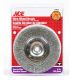Ace Wire Wheel Brush Coarse 6 in.