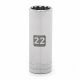 Craftsman Socket Deep 22mm 1/2Drive 12pt