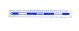 Ruler Plastic Clear 12in