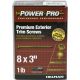 Exterior Trim Wood Screws 8 x 3 in. (108pcs) (48633)