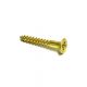 Screw Brass 7 x 1-1/4in