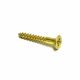 Screw Brass 9 x 1-1/4in