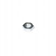 Nut Hex Galvanized 1/4in